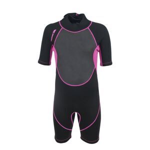 Trespass Childrens Girls Scubadive 3mm Short Wetsuit / Black